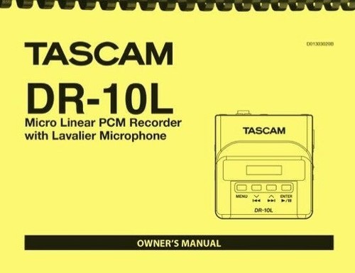 Tascam 10l micro - tascam, dr-10l