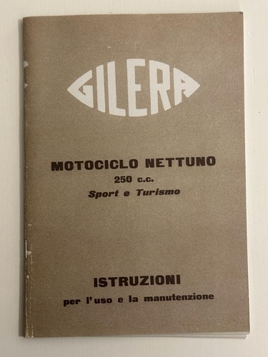 Gilera nettuno 250 sport e - nettuno, cc