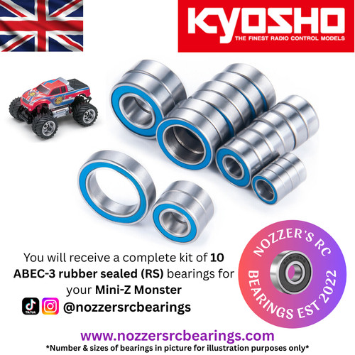 Kit cuscinetti completo kyosho - kit,