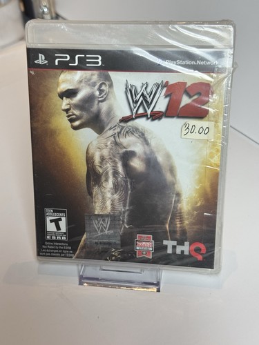 Wwe 2012 sony playstation 3 - 2012, (sony