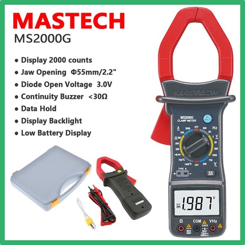 Mastech ms200g clamp - mastech, meter