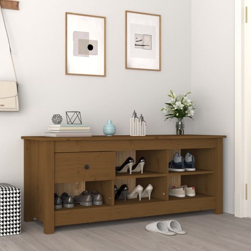 Scarpiera marrone ambra - marrone,