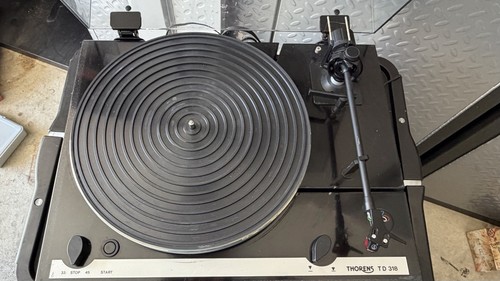 Thorens 318 giradischi nero - thorens,