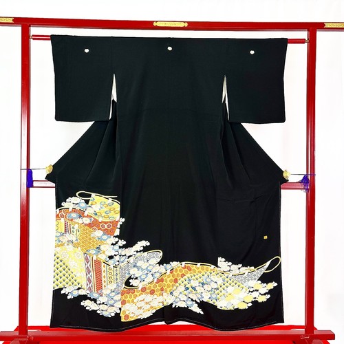 Kimono giapponese tomesode - kimono, 'tomesode'