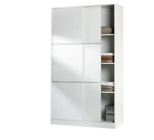 KIT ARMADIO 2 ANTE SCORR 120X50XH200 BIANCO L.