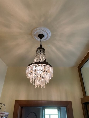Antico lampadario liberty - antico,