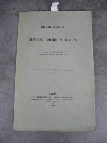 Monoyer théorie systèmes - théorie,