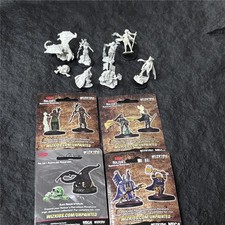 8PCS Elfo Druido Drago Wyrming Nano Paladino D&D Nolzur's Meravigliose Miniatures