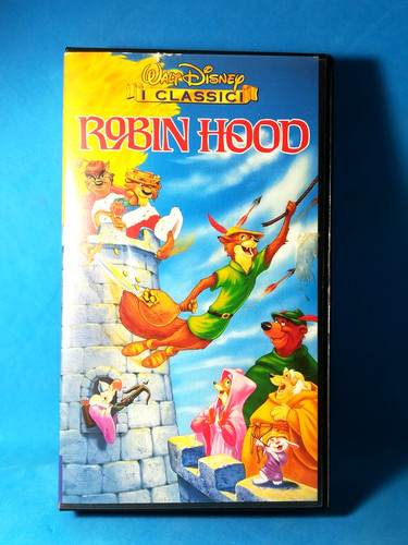 Vhs film robin hood disney - vhs,