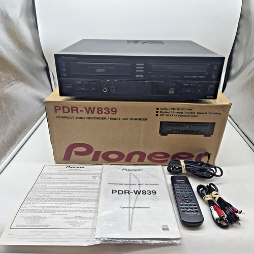Pioneer pdr w839 - pioneer, pdr-w839