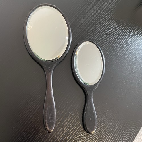Pair antique real - real, ebony