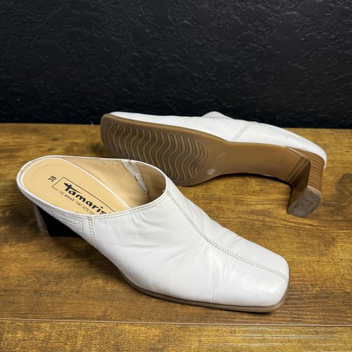 Tamaris mules slip pelle - mules, on