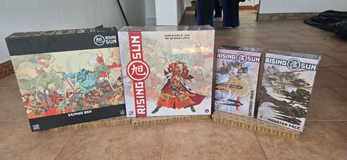 Rising sun daimyo - box, kami