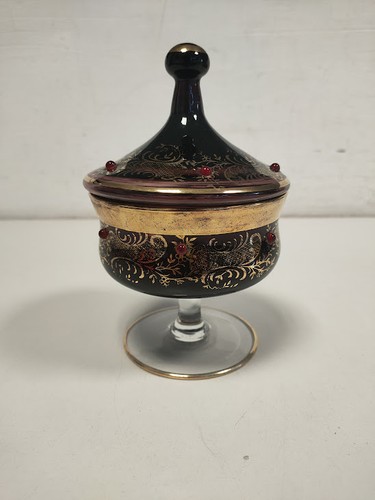 Vaso per caramelle vintage - vaso,