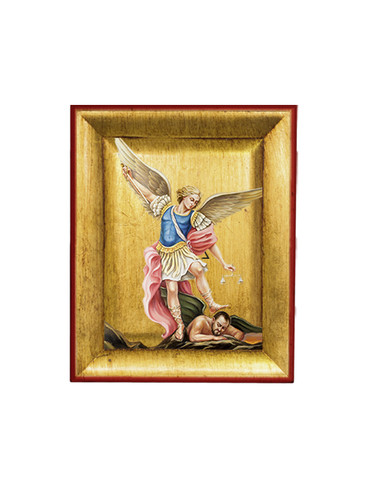 Quadretto icona legno - legno, con