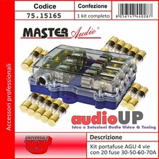 PORTAFUSIBILE AGU 4 VIE IN KIT