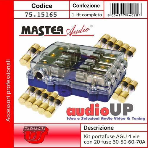 Portafusibile agu vie kit - agu,
