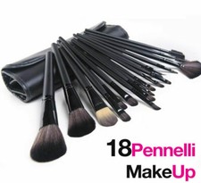 Kit Set 18 Pennelli Trucco Da