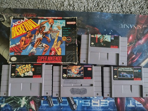Lotto giochi snes - 5, super