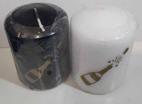Coppia candele capodanno - coppia,