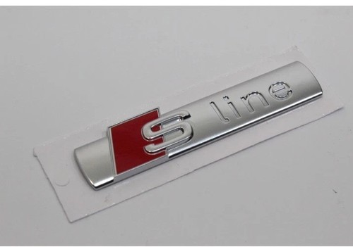 Logo distintivo audi line - s,