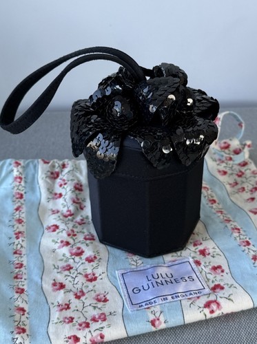 Pochette lulu guinness velvet - guinness,