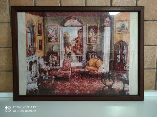 Quadro ricamo punto croce - ricamo,