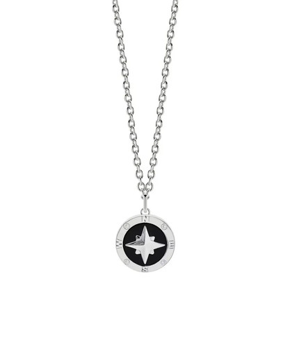 Collana uomo acciaio - collana,