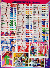 CUARTA EDICION COMPLETA 62 CROMOS 2025-26 LIGA ESTE PANINI 25/26 COLOCA FICHAJE
