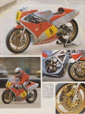 advertising NEWS MOTO  CAGIVA C9 500 1984 -LUCCHINELLI MOTOITALIANE MOTOGP