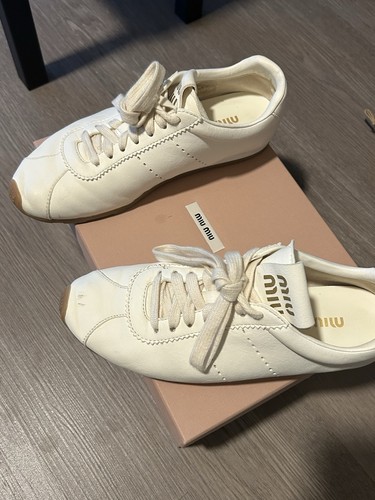 Sneakers miu ivory plume - sneakers,