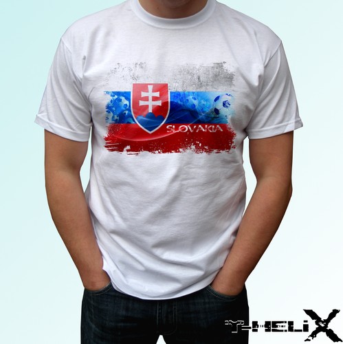 Slovacchia calcio t shirt - slovacchia,