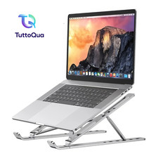 SUPPORTO PC PORTATILE NOTEBOOK PIEGHEVOLE STAND PER TABLET COMPUTER REGOLABILE