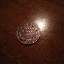 Pio IX - Mezzo Baiocco 1849