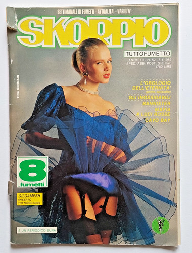 Rivista skorpio 1989 - rivista, tina