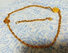 Collana catena con marchio