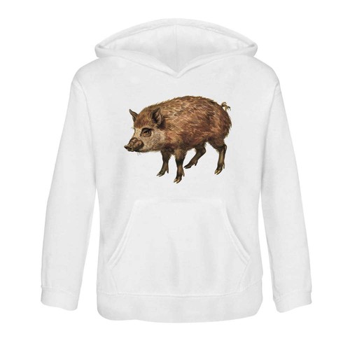Wild hog felpa con cappuccio - hog',