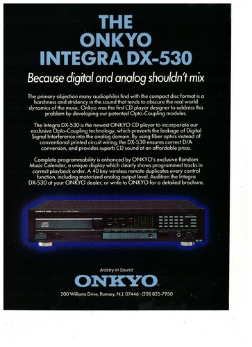 Onkyo integra 500 digitale - 500,