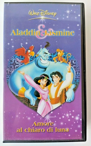 Vhs walt disney aladdin - walt, &