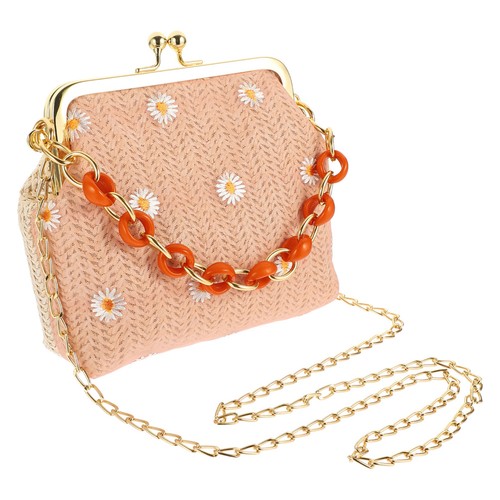 1pc borsa paglia stile - ,
