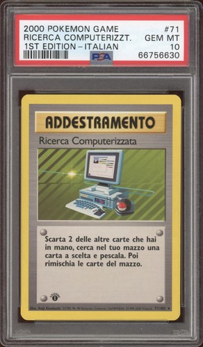 2000 pokemon italiano - italiano, 1a