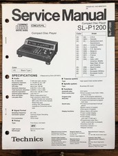 Technics SL-P1200 Lettore CD