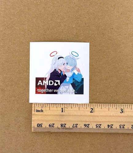 1pz adesivo anime ayame - adesivo,