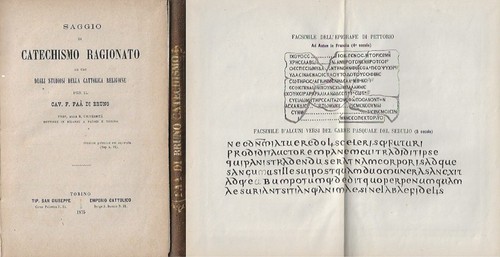 Libro antico religioso saggio - antico,