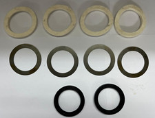 KIT RIPARAZIONE ASSE FRESA 2XPARAOLI 45X58X7 PER MOTOZAPPA PASBO G72- G73- G83