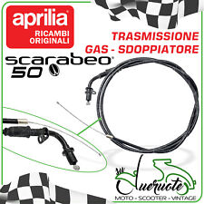 TRASMISSIONE CAVO GAS ACCELERATORE SDOPPIATORE PER APRILIA SCARABEO 50 1993-2005