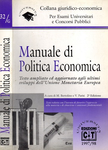 Manuale politica economica - manuale,