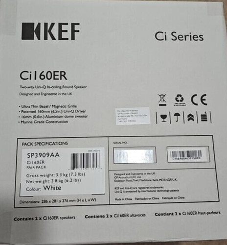 Kef ci160er altoparlante - kef,
