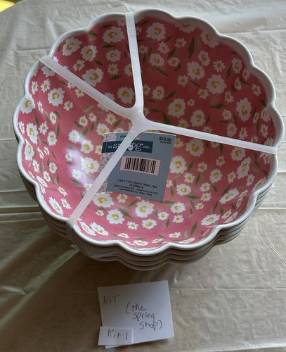 Set pezzi piatti melamina - 4,