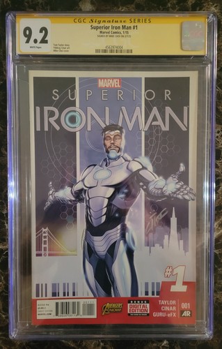 Superior iron man cgc - #1, 9.2